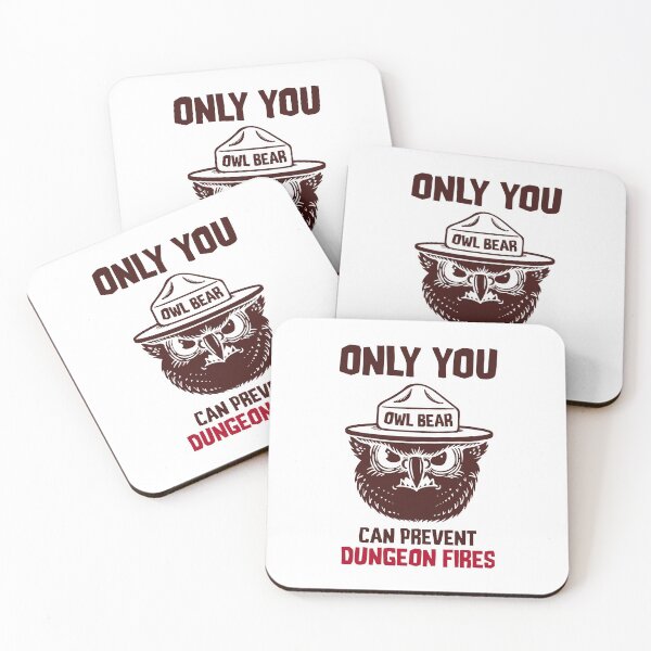 Item preview, Only You Can Prevent Dungeon Fires designed and sold by RoleplayRealm.