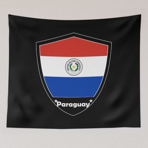 Artikelvorschau, Paraguay Flaggenabzeichen entworfen und verkauft von Gina-Driada.