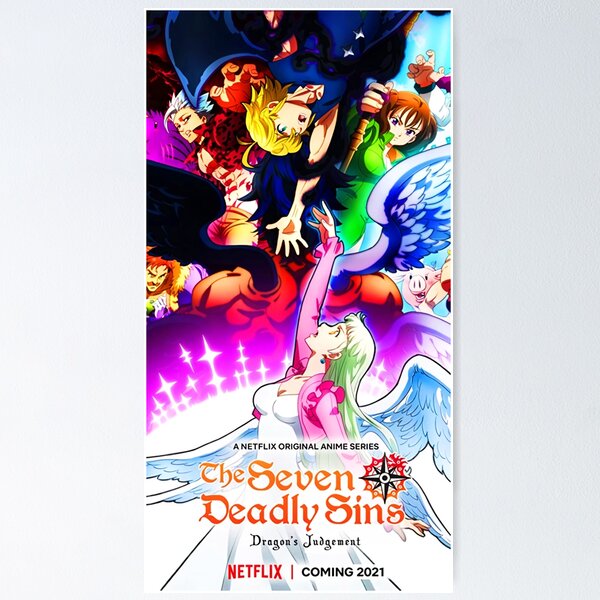 Anime Nanatsu No Taizai Seven Deadly Sins Poster for Sale by  Nicholapolitano