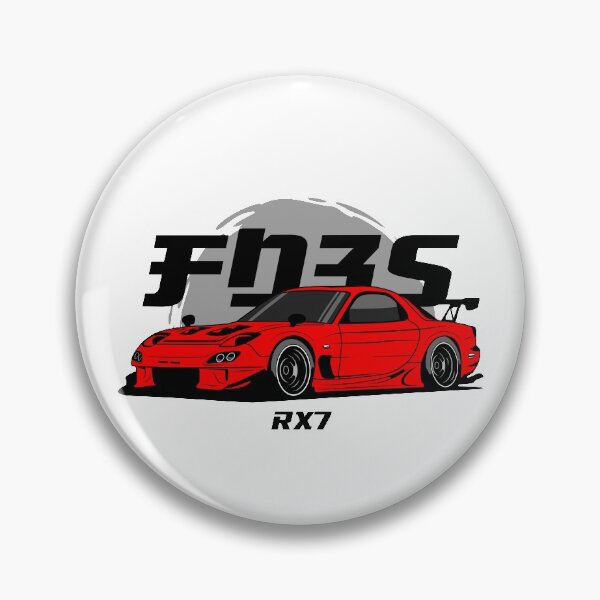 Item preview, Red RX 7 JDM designed and sold by goldentuners.