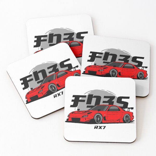 Item preview, Red RX 7 JDM designed and sold by goldentuners.