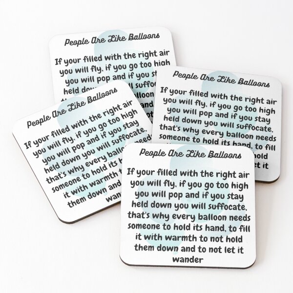 Item preview, People are like Balloons designed and sold by Bright Dreamer.