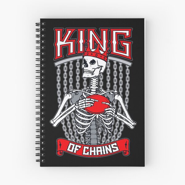 Item preview, Disc Golf Frolf Gothic Skeleton King Of Chains Skull Golfer designed and sold by GrandeDuc.