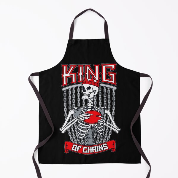 Item preview, Disc Golf Frolf Gothic Skeleton King Of Chains Skull Golfer designed and sold by GrandeDuc.