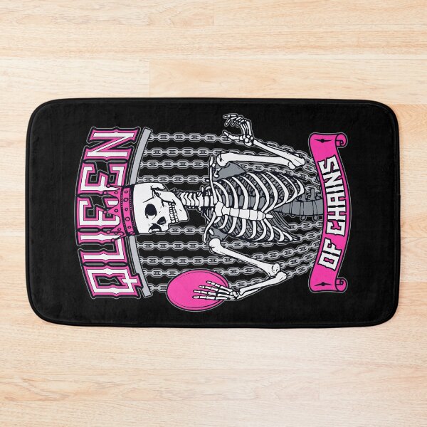 Item preview, Disc Golf Frolf Gothic Skeleton Queen Of Chains Skull Golfer designed and sold by GrandeDuc.