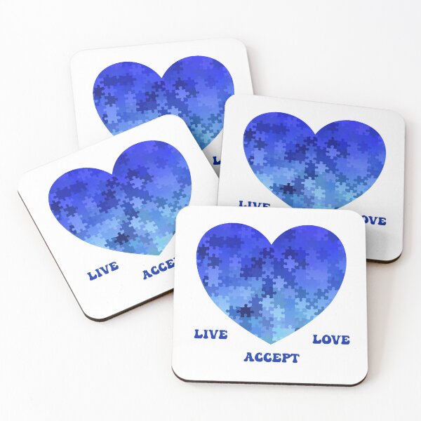 Item preview, Autism - Live, love, accept designed and sold by Danicus666.