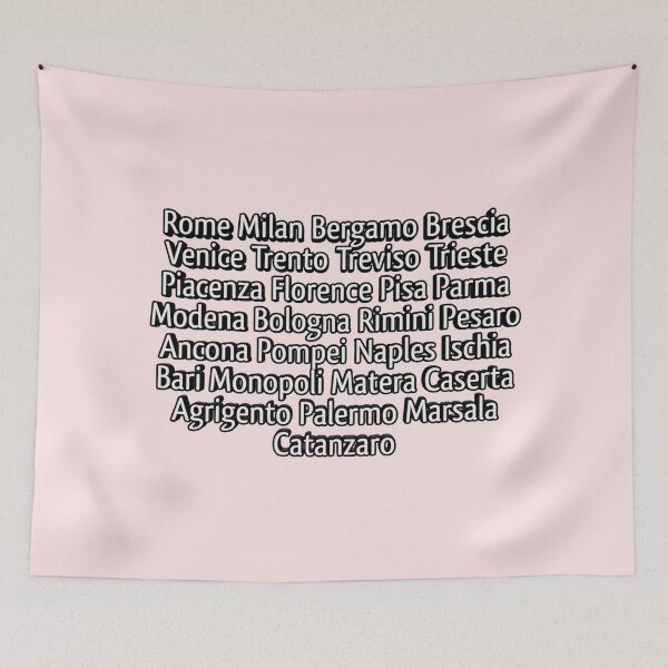 Item preview, *Rome Milan Bergamo Brescia Venice* designed and sold by ITALY-Roselli-.