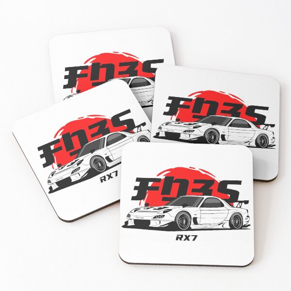 Item preview, White RX 7 JDM designed and sold by goldentuners.