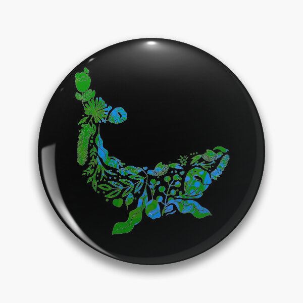 Item preview, Whale floral designed and sold by Birdhead.