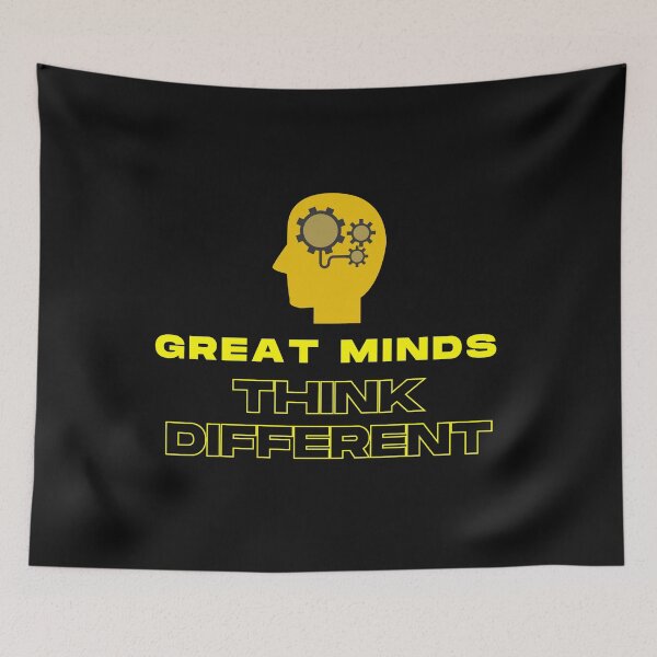 Item preview, Great Minds Think Different designed and sold by Bend-The-Trendd.