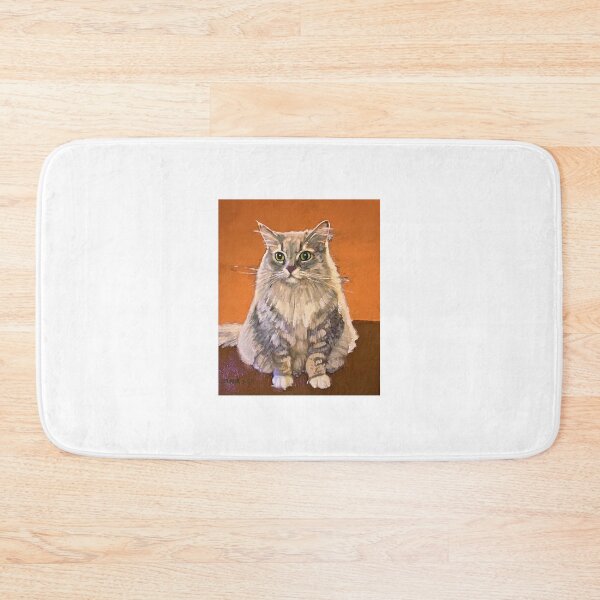 Item preview, Fluffy Cat Posing designed and sold by Artist Gary Springer.