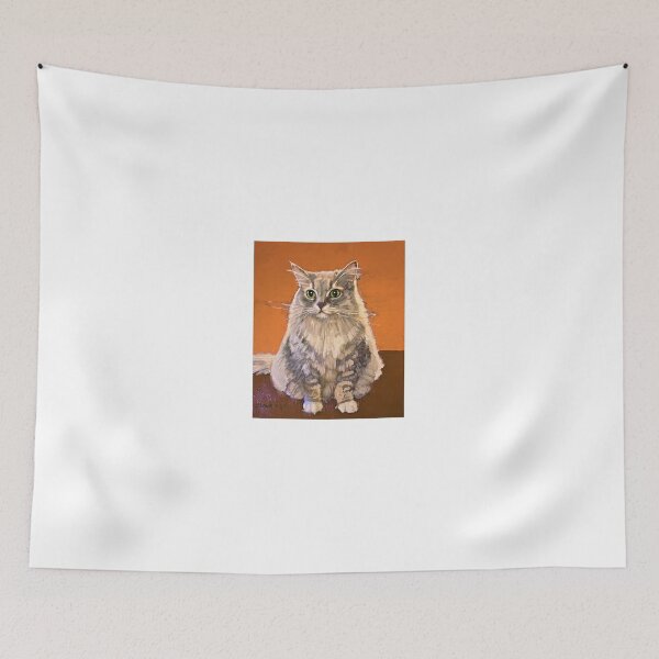 Item preview, Fluffy Cat Posing designed and sold by Artist Gary Springer.