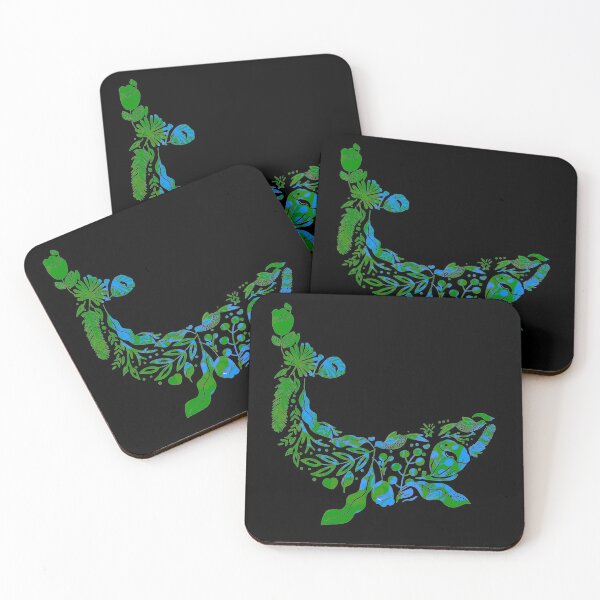Item preview, Whale floral designed and sold by Birdhead.