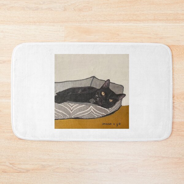 Item preview, Black Cat in Bed designed and sold by Artist Gary Springer.