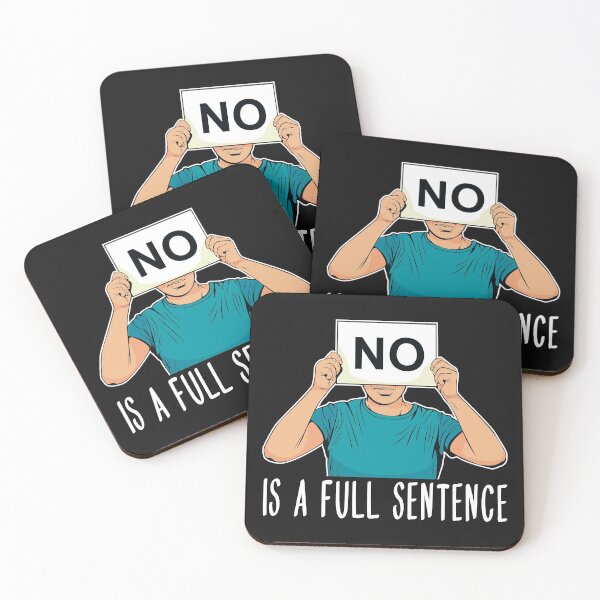 Item preview, No Is A Full Sentence designed and sold by darikamc.