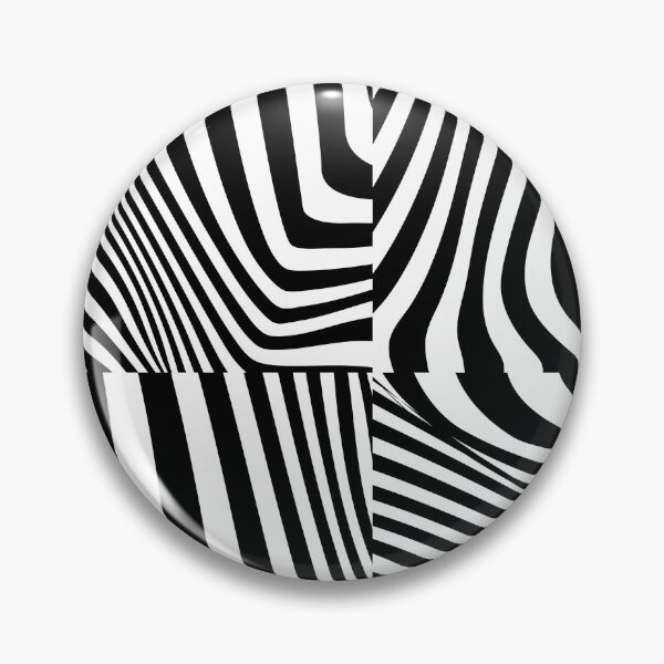 Item preview, Black white line distortion illusion design designed and sold by Gurunath Bhadekar.