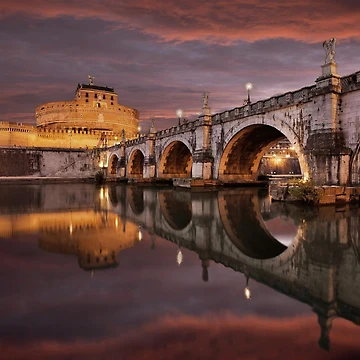 Artwork thumbnail, Castel Sant'Angelo in Rome by Thomas Rieger