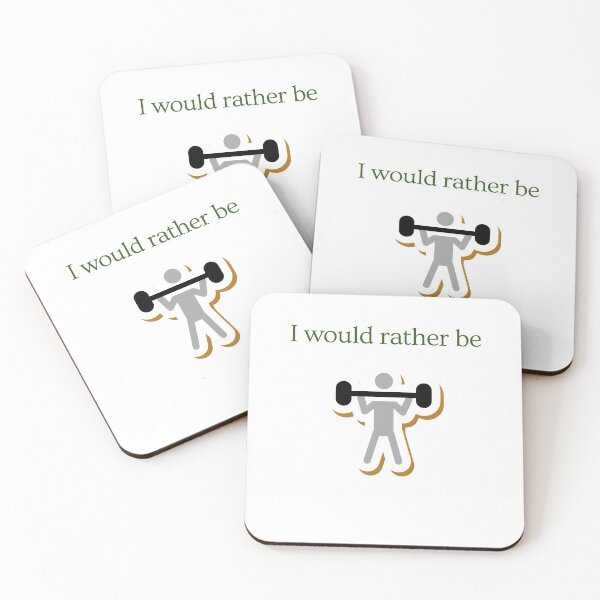 Item preview, I Would Rather Be - 001 designed and sold by FunExercise.