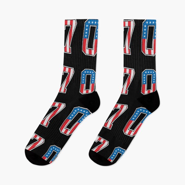 Item preview, Lucky Number 7 American Classy Numbers seven United States Flag designed and sold by Urosek.
