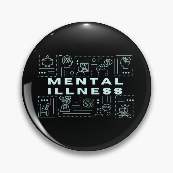 Item preview, Mental Illness Awareness designed and sold by Birdhead.