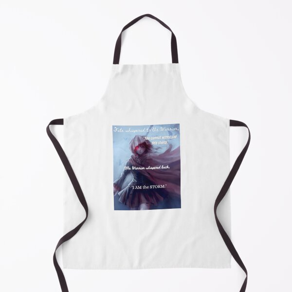 Item preview, I am The Storm Quote - Anime Graphic Print designed and sold by ThoughtfulPrint.