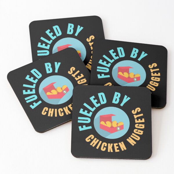 Item preview, Fueled By Chicken Nuggets Funny Junk Food Lovers Gift designed and sold by Nathalie Aynié.