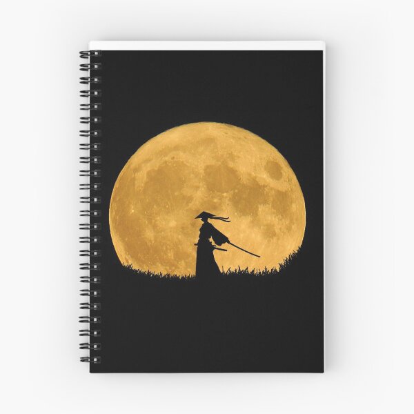 Item preview, Samurai Silhouetted By the Moon designed and sold by artistoutfitter.