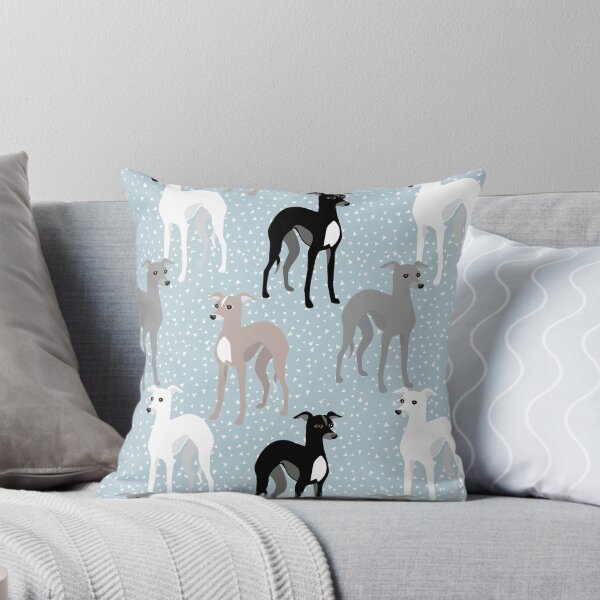 Item preview, Italian Greyhounds Mid-Century Modern Pattern designed and sold by AntiqueImages.