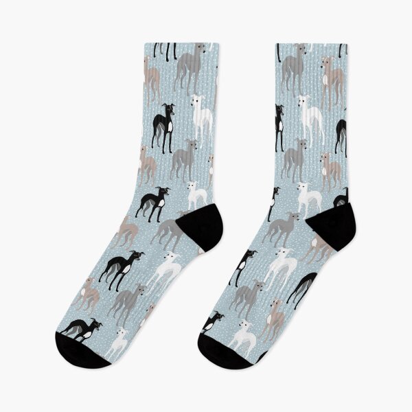 Item preview, Italian Greyhounds Mid-Century Modern Pattern designed and sold by AntiqueImages.