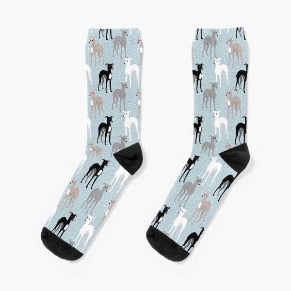 Item preview, Italian Greyhounds Mid-Century Modern Pattern designed and sold by AntiqueImages.