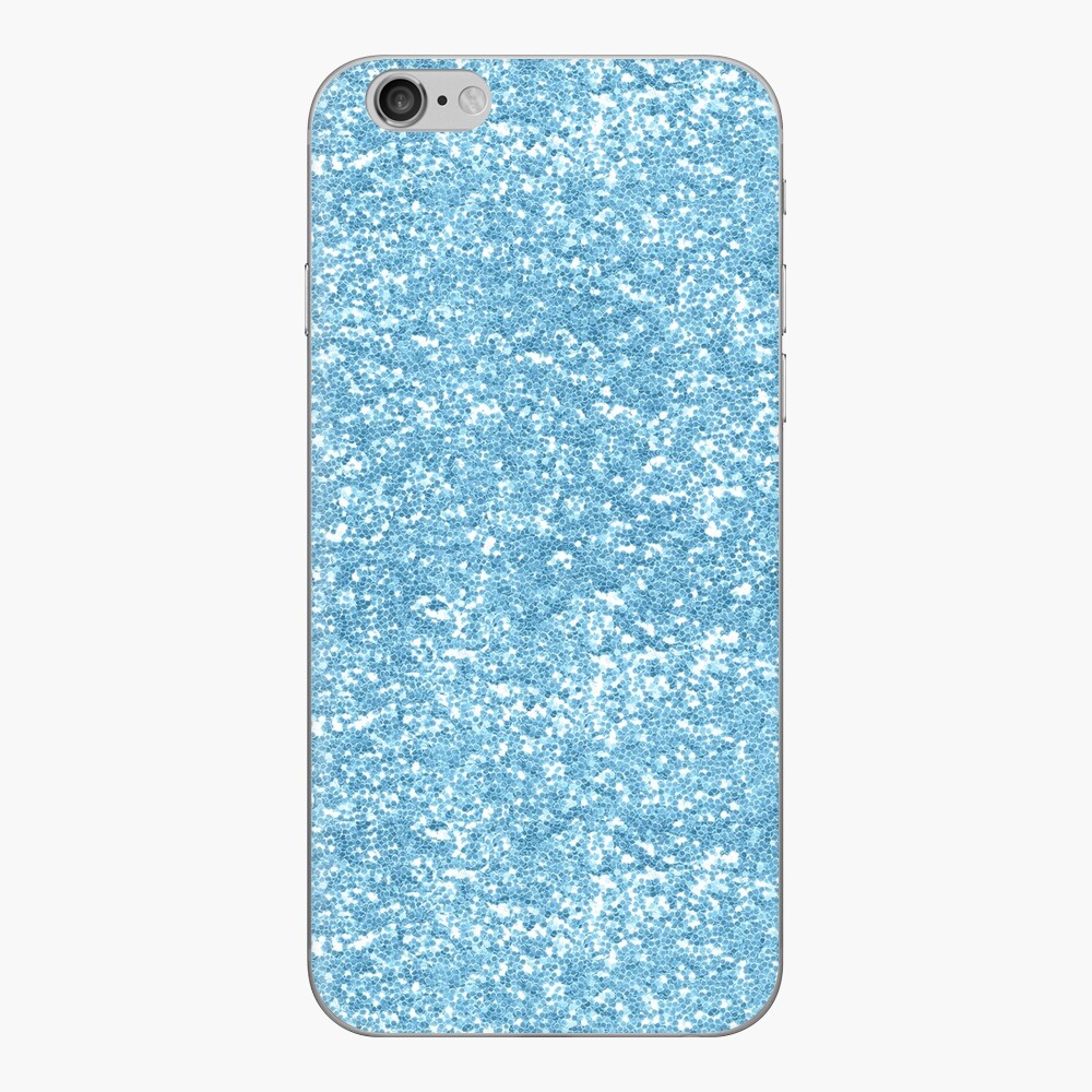 Light Blue Glitter Shiny Bright Sparkly Sky Blue iPad Case & Skin for Sale  by Aquacolorful