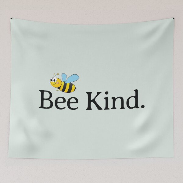 Item preview, Bee Kind - Cute Wholesome Bee - Hand drawn designed and sold by Exertion.