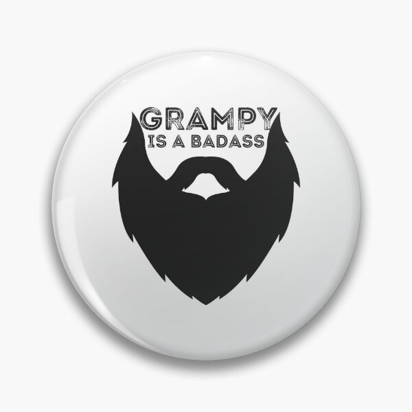 Item preview, Grampy Is a Badass Funny Grandpa Gift designed and sold by Nathalie Aynié.