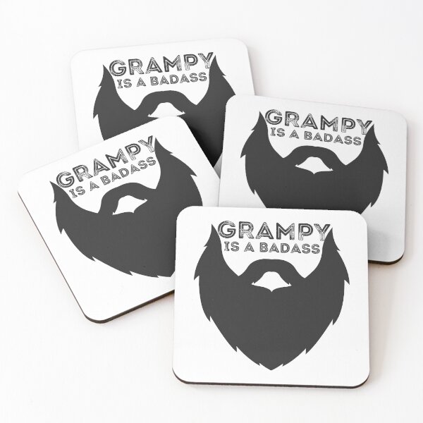 Item preview, Grampy Is a Badass Funny Grandpa Gift designed and sold by Nathalie Aynié.