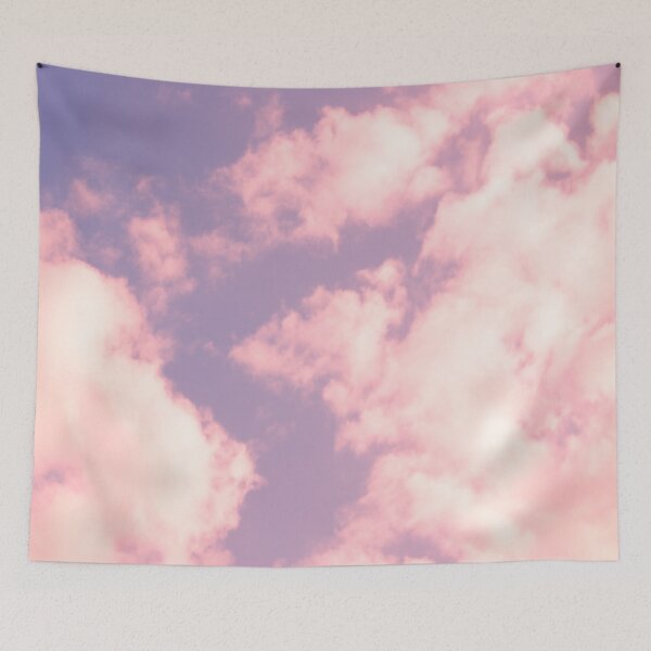 Item preview, cotton candy bubblegum pink pastel dreamy clouds designed and sold by JLPhotographer.