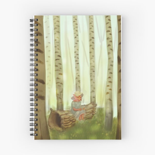Item preview, Fox Girl Reading designed and sold by kittyconcarnage.
