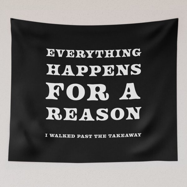 Item preview, Everything happens for a reason designed and sold by LPDesignsUK.