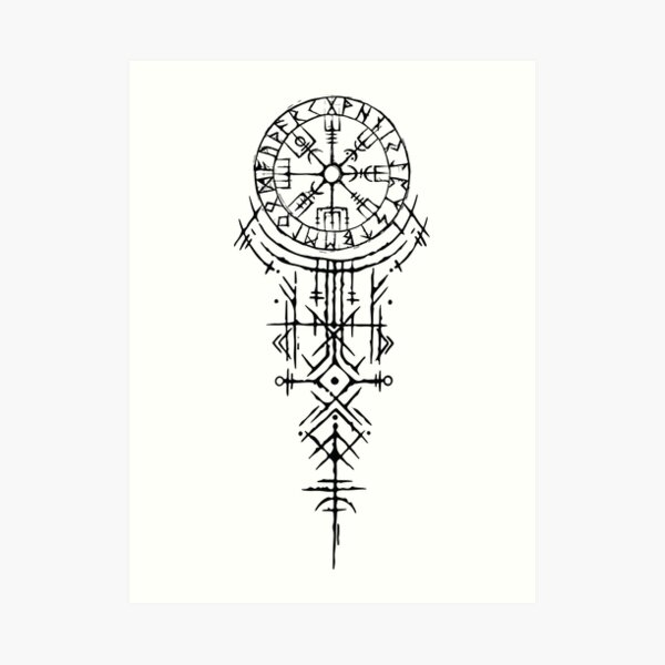 Decoracion Vegvisir Redbubble