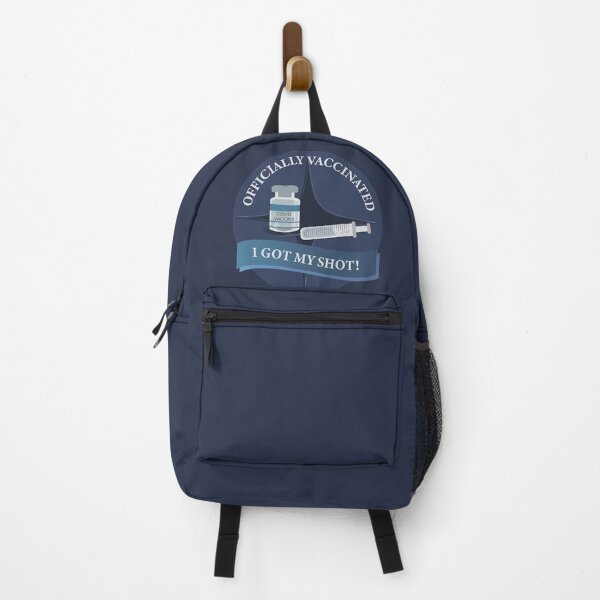 Item preview, Officially Vaccinated, I Got My Shot - funny covid quotes designed and sold by DebbisPalette.