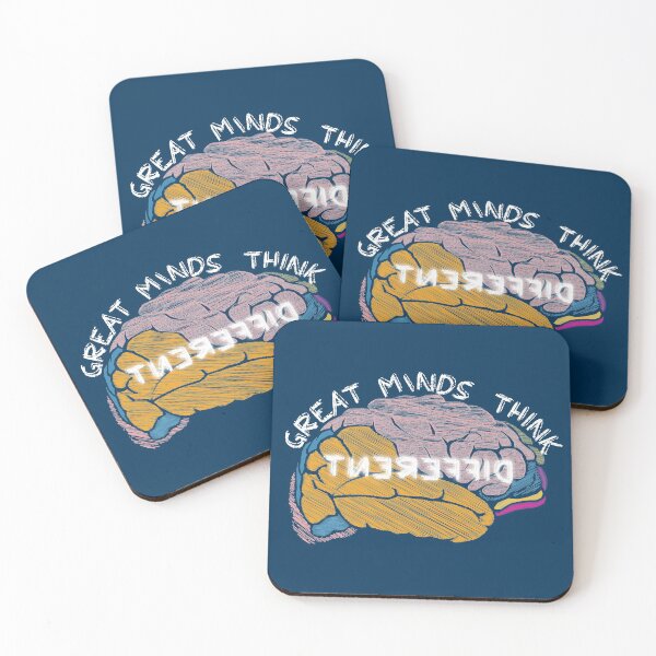 Item preview, GREAT MINDS THINK DIFFERENT - Thinking different -  Thinking different quotes designed and sold by Alice-Elgawi.