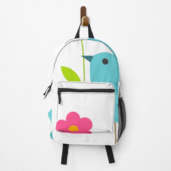 Item preview, Cute blue bird with flower designed and sold by StudioBarcelona.