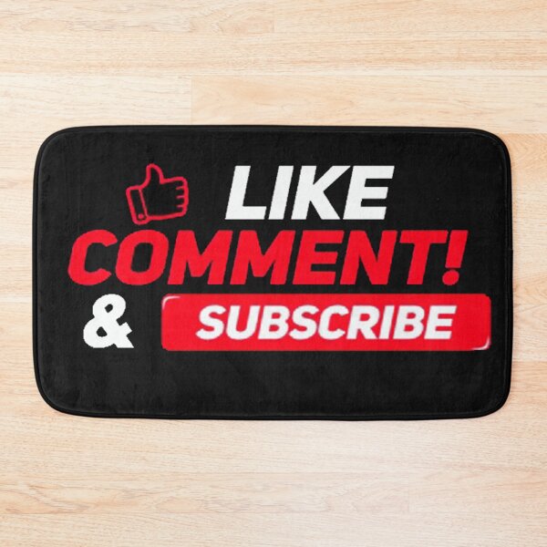 Item preview, Like, Comment & Subscribe designed and sold by EmmasFashions.