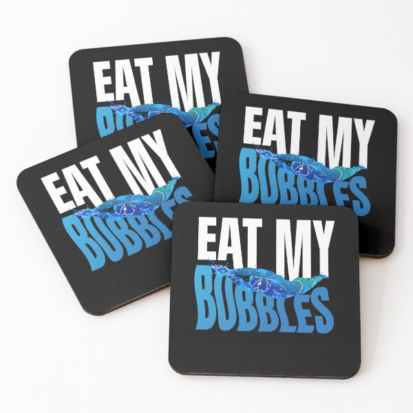 Item preview, Eat My Bubbles Swimming Swimmer designed and sold by MooonTees.