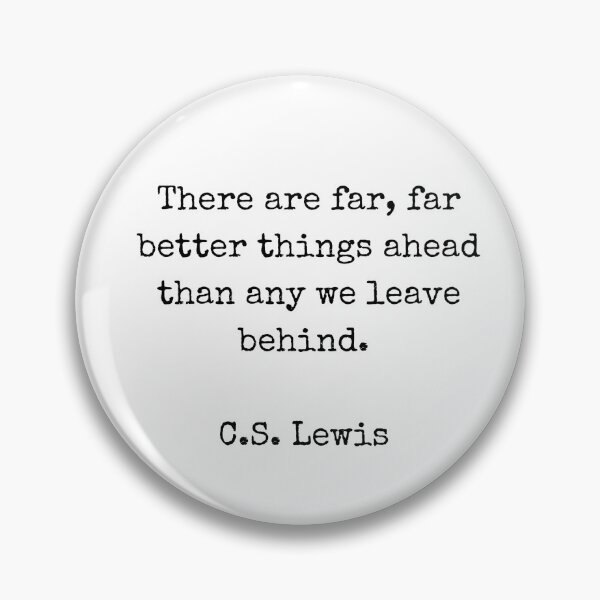 Item preview, C.S. Lewis Motivational Quote for Wall Art, T-Shirts, Tote Bags and Cards designed and sold by ThoughtfulPrint.