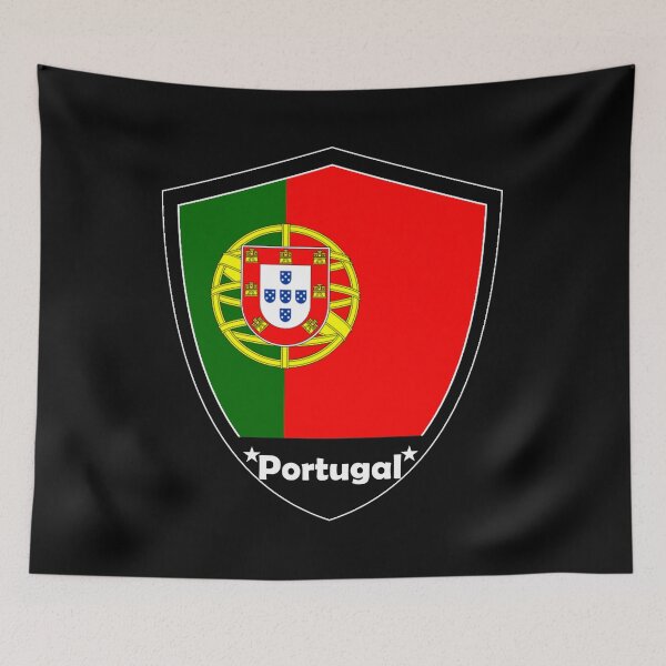 Artikelvorschau, Portugal Flaggenabzeichen entworfen und verkauft von Gina-Driada.