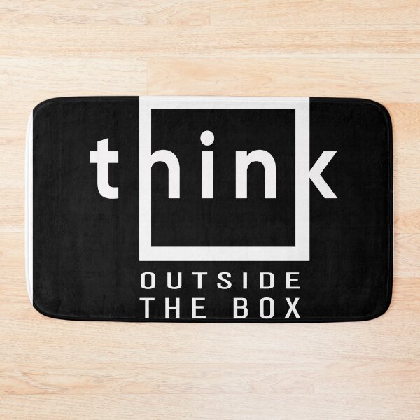 Item preview, Think outside the box designed and sold by woodify.