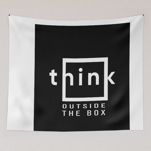 Item preview, Think outside the box designed and sold by woodify.