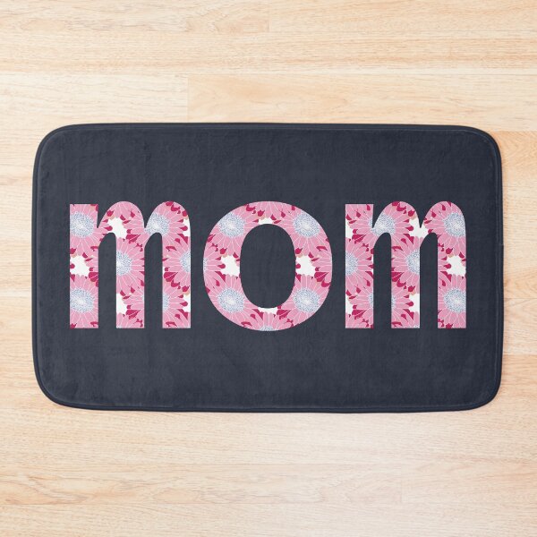 Item preview, Mom Floral Art Typography for Mothers Day designed and sold by ellenhenry.