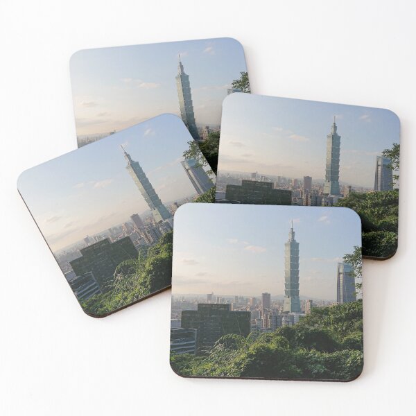 Item preview, View of Iconic Taipei 101 at Dusk designed and sold by ExploreCanada.