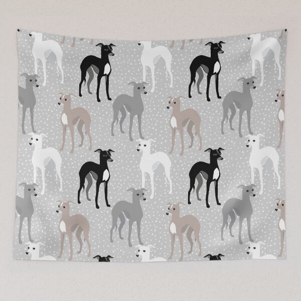 Item preview, Whippets or Italian Greyhounds  designed and sold by AntiqueImages.